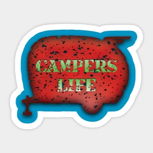 Campers Life Sticker